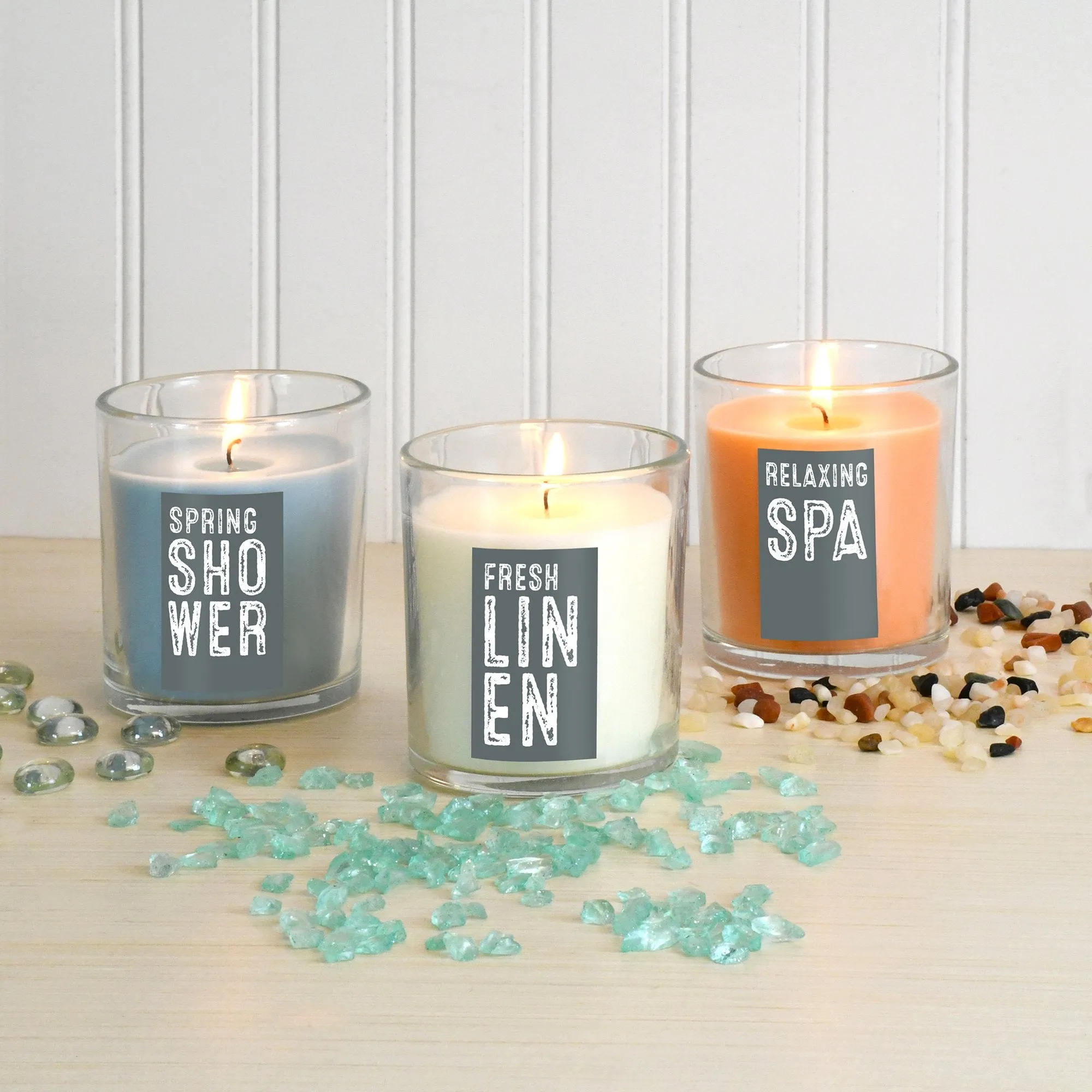 Fresh Scented Wax Candle Collection