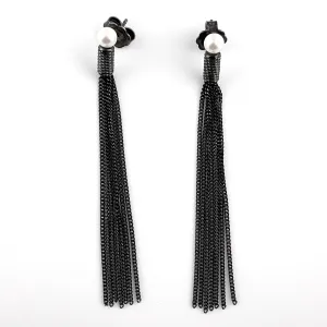 Fresh Water Pearl Tassel Earrings