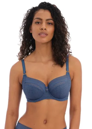 Freya Viva Underwire Side Support Bra, Denim