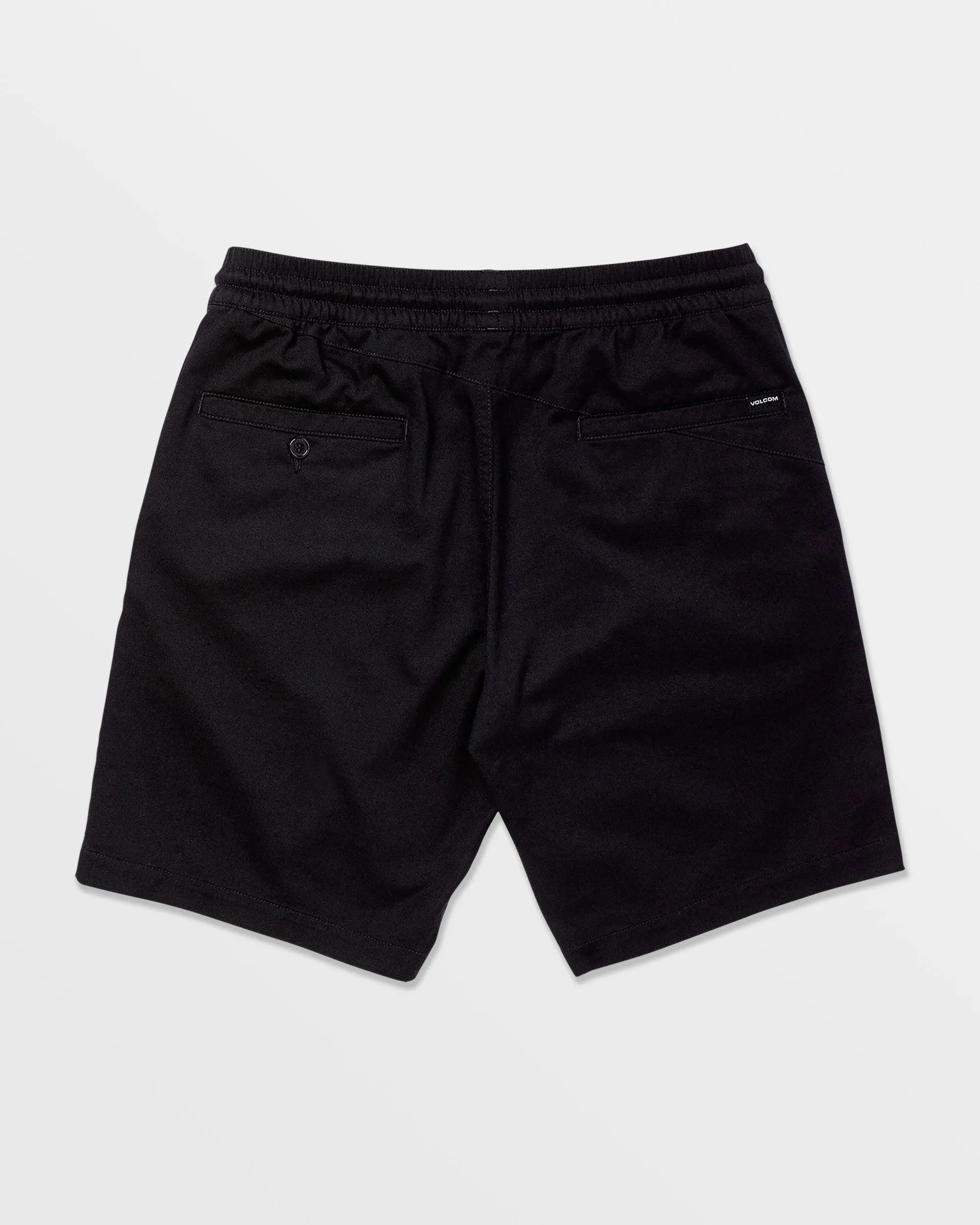 Frickin Elastic Waist Shorts - Black