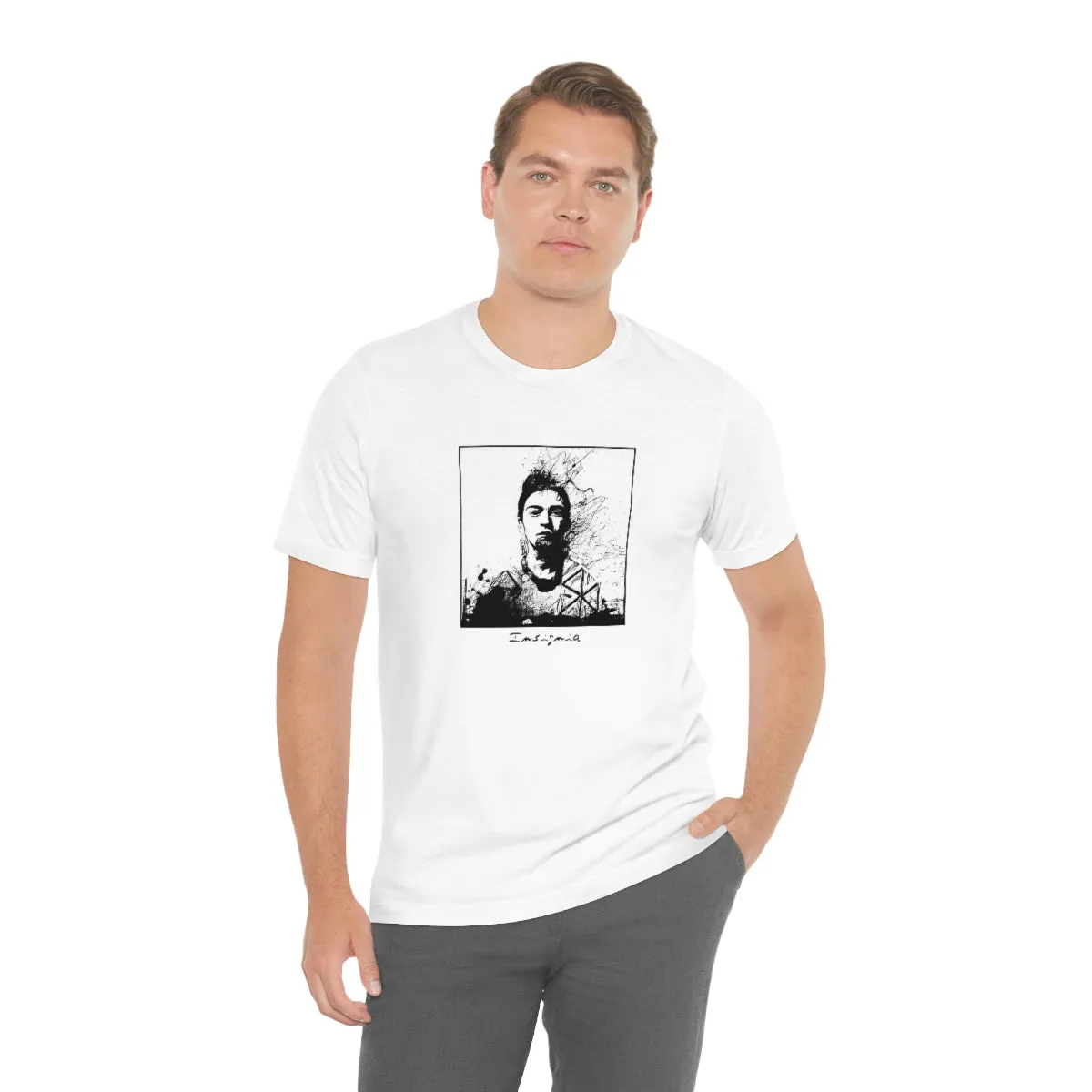 FRIDA REBEL Unisex Jersey Short Sleeve Tee by Insignia