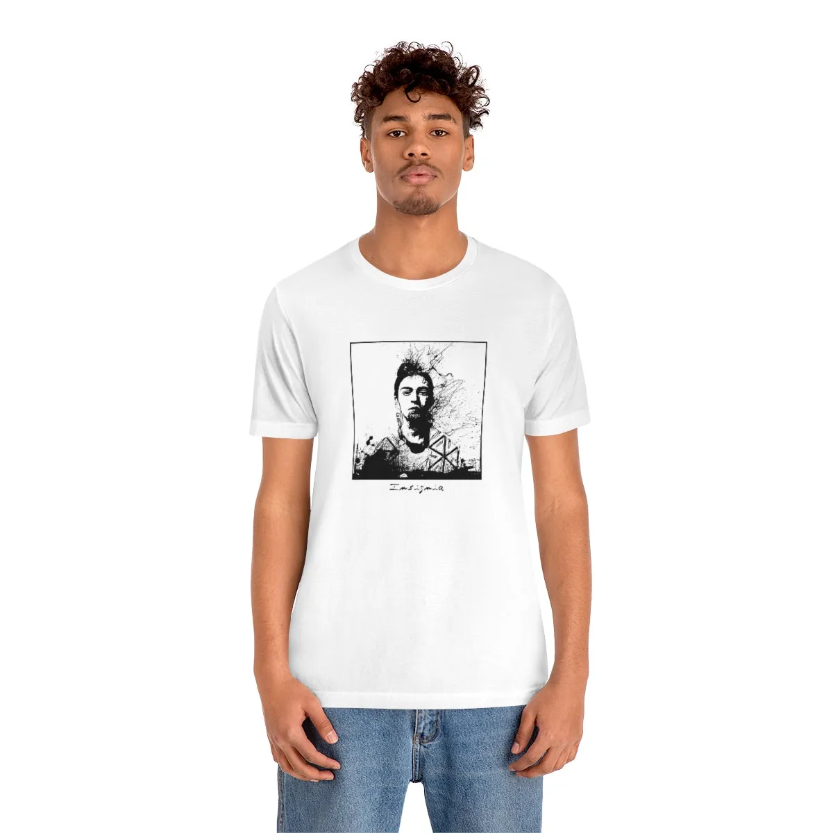 FRIDA REBEL Unisex Jersey Short Sleeve Tee by Insignia