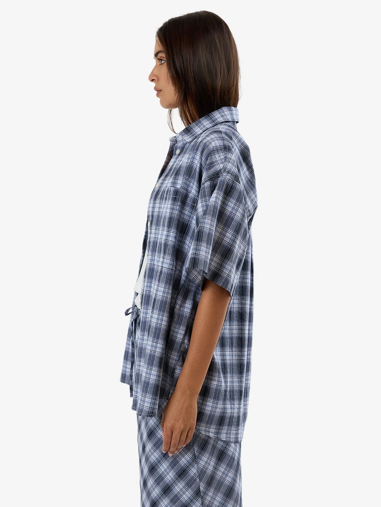 Friendly Service Plaid Shirt - Iceberg