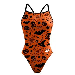 Fright Night Skinny Strap Swimsuit