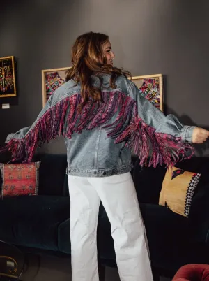 Fringed Denim Jacket