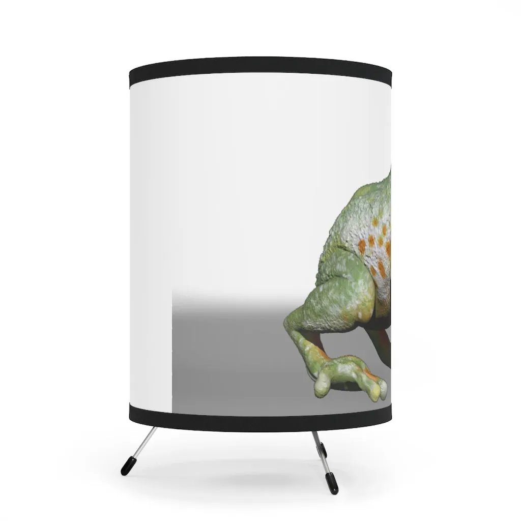 Frog Tripod Lamp with High-Res Printed Shade, US/CA plug