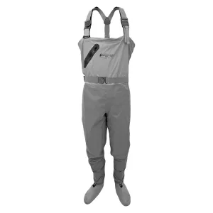 Frogg Toggs Mens Gray Canyon Helium Ultra-Lite Stockingfoot Wader