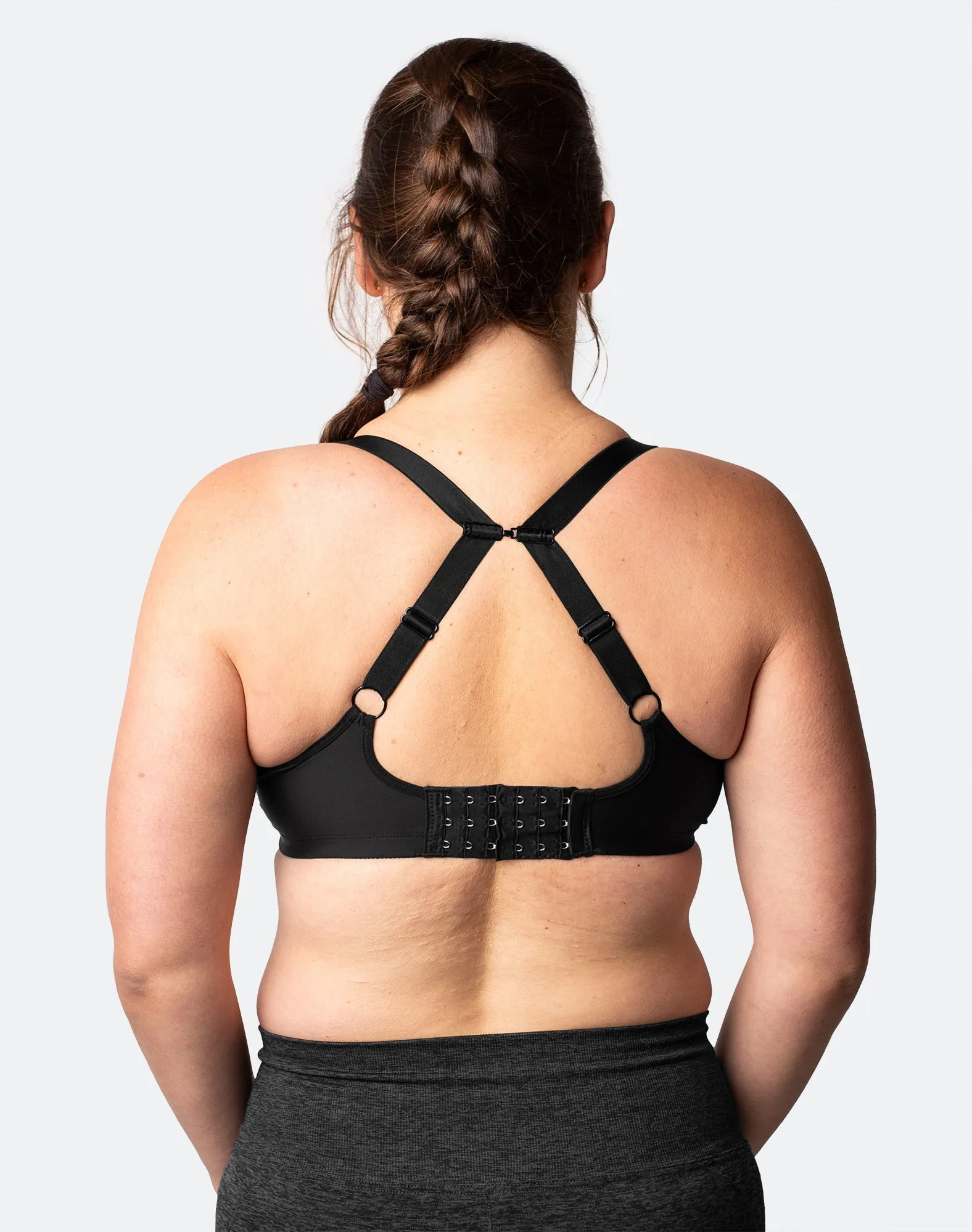 Front Closure Nursing Bra - Radiance Bra Black