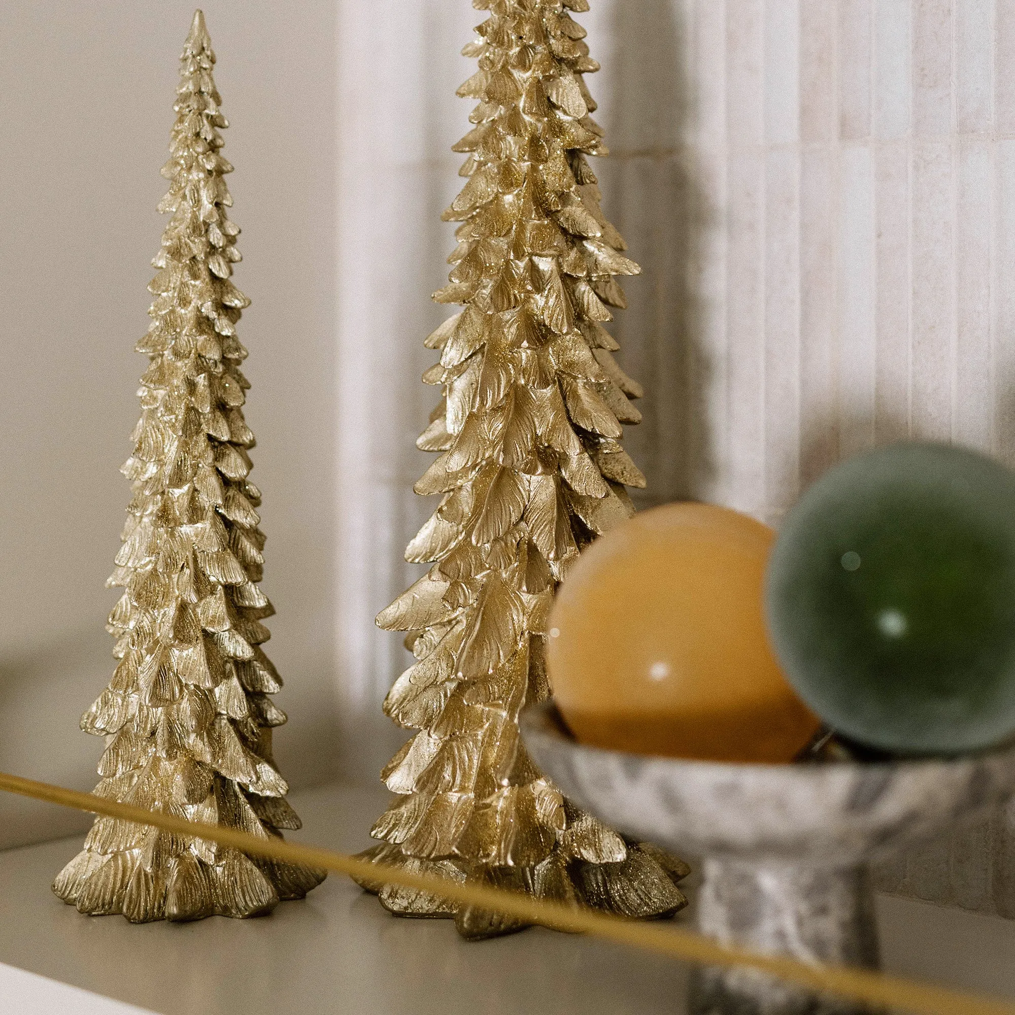 Frosted Ball Ornament Set Of 2