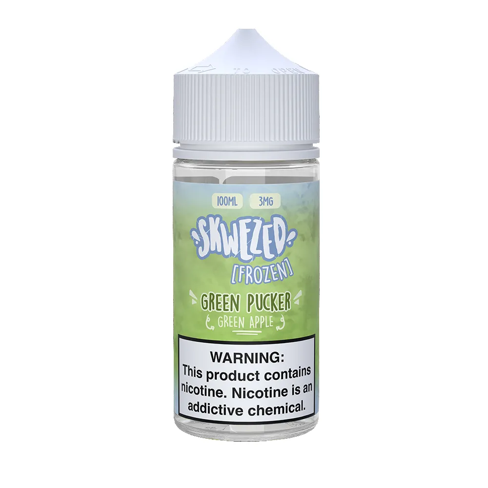 Frozen Green Pucker (Green Apple Ice) by Skwezed 100ml