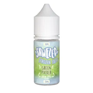 Frozen Green Pucker (Green Apple Ice) by Skwezed Salt 30ml.