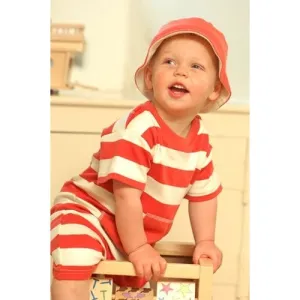 Frugi Organic Swashbuckler Romper - Sienna