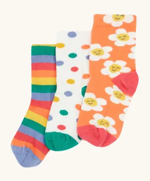 Frugi Rock My Socks - Stay Wild 3 Pack