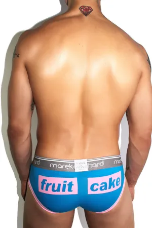 Fruit Cake Brief- Blue