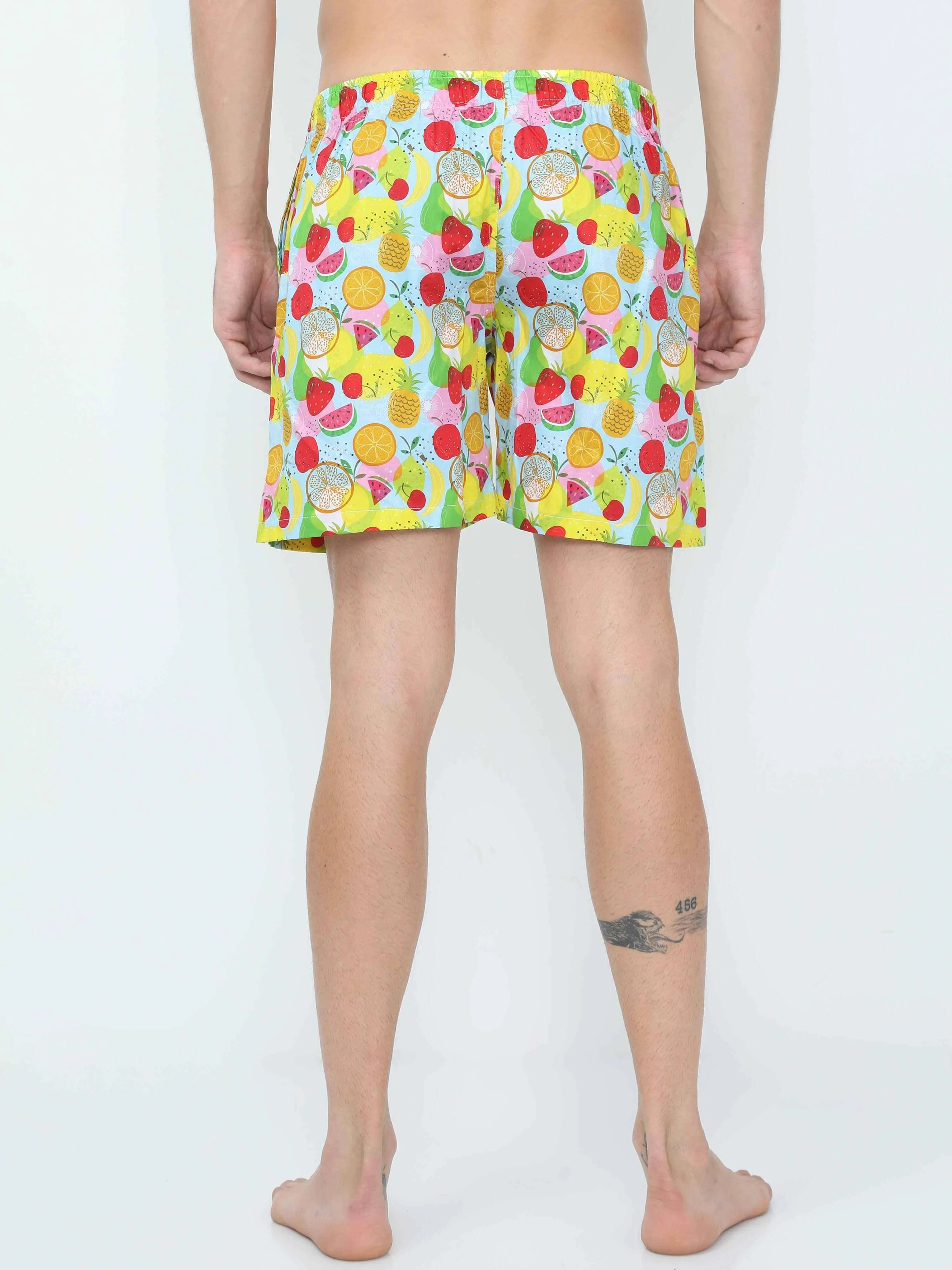 Fruits Digital Printed Men's Boxer