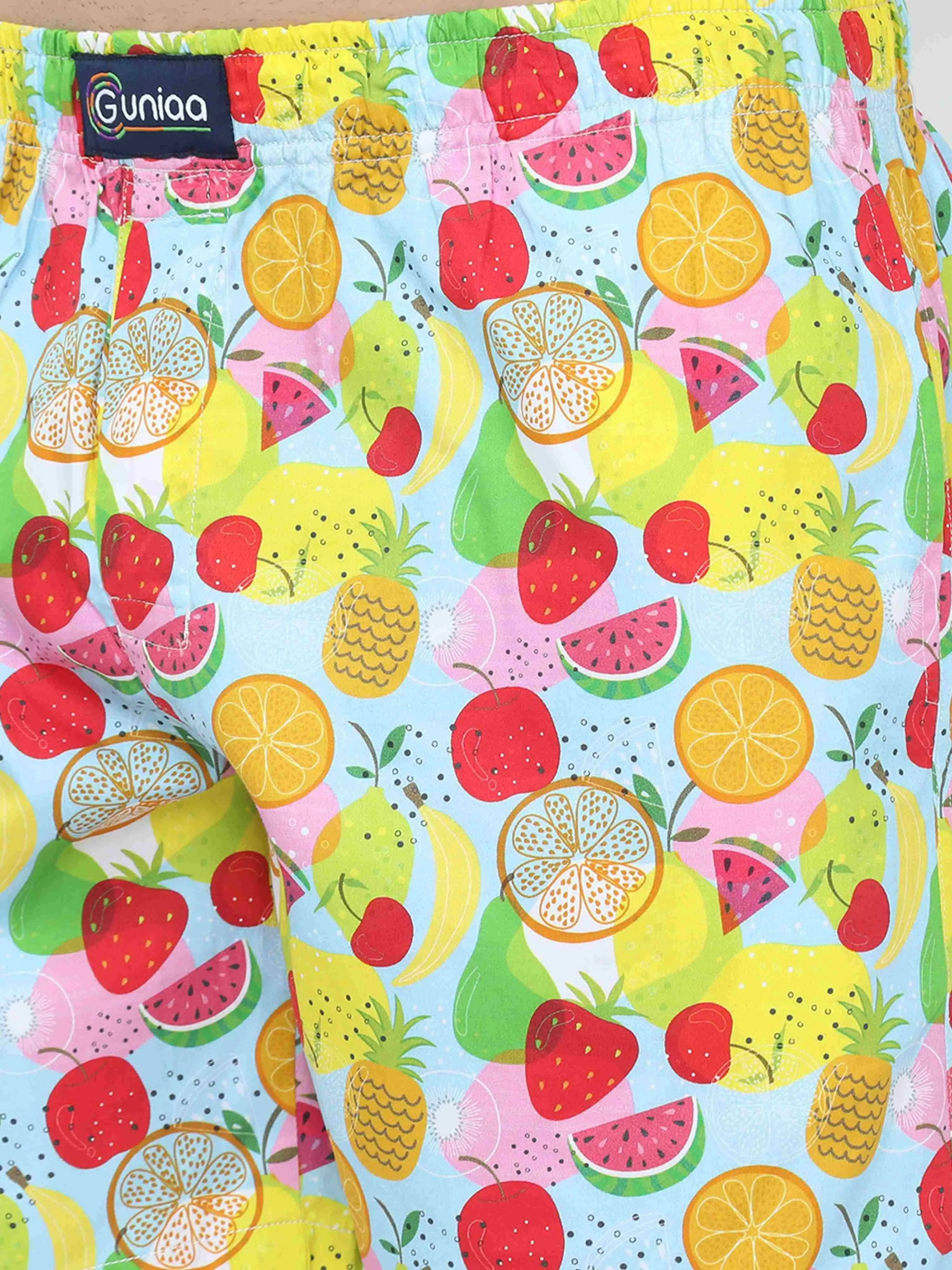 Fruits Digital Printed Men's Boxer