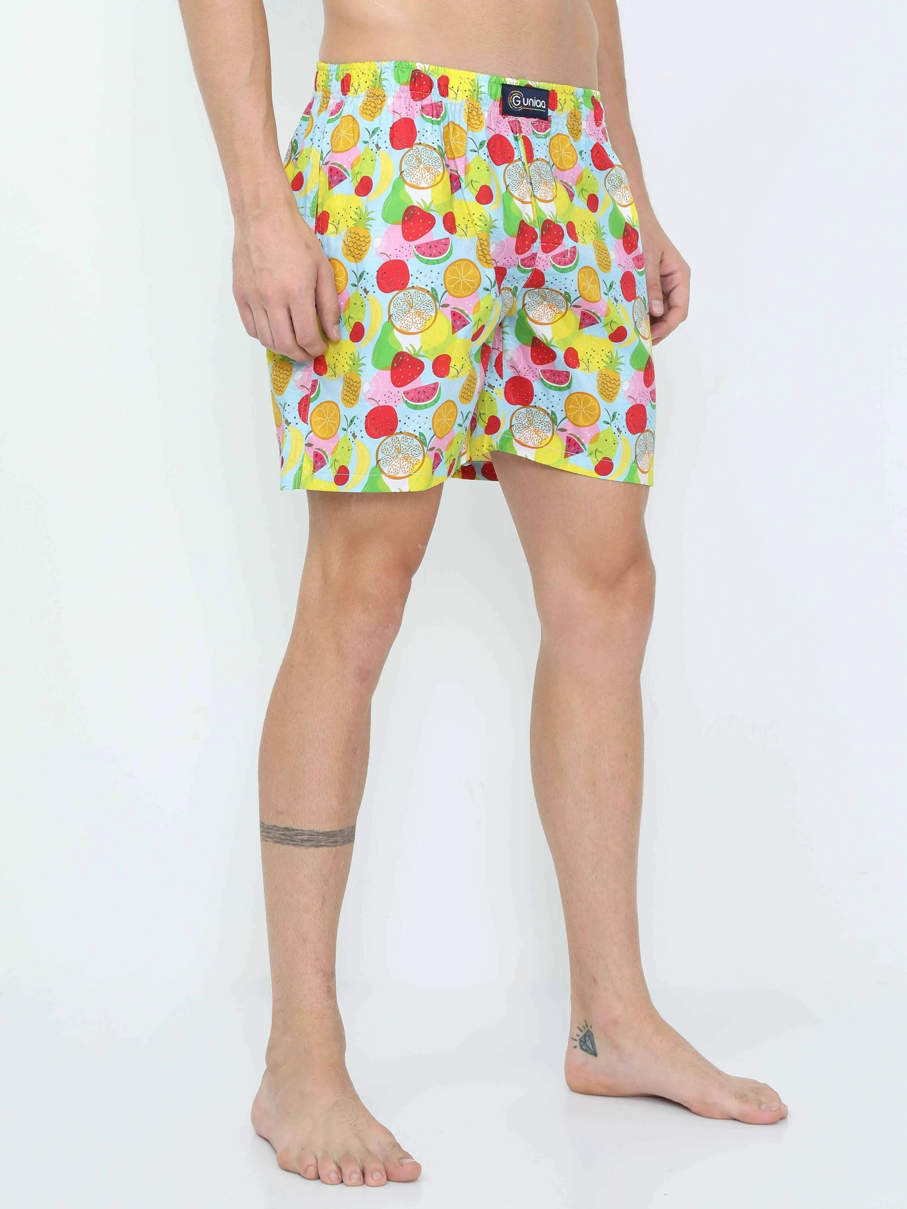 Fruits Digital Printed Men's Boxer