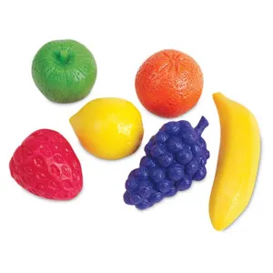 Fruity Fun Counters, 6 Fruit, Set of 108