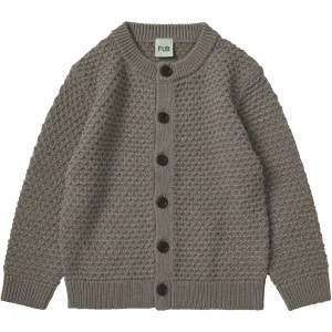 FUB Hazel Melange Structure Cardigan