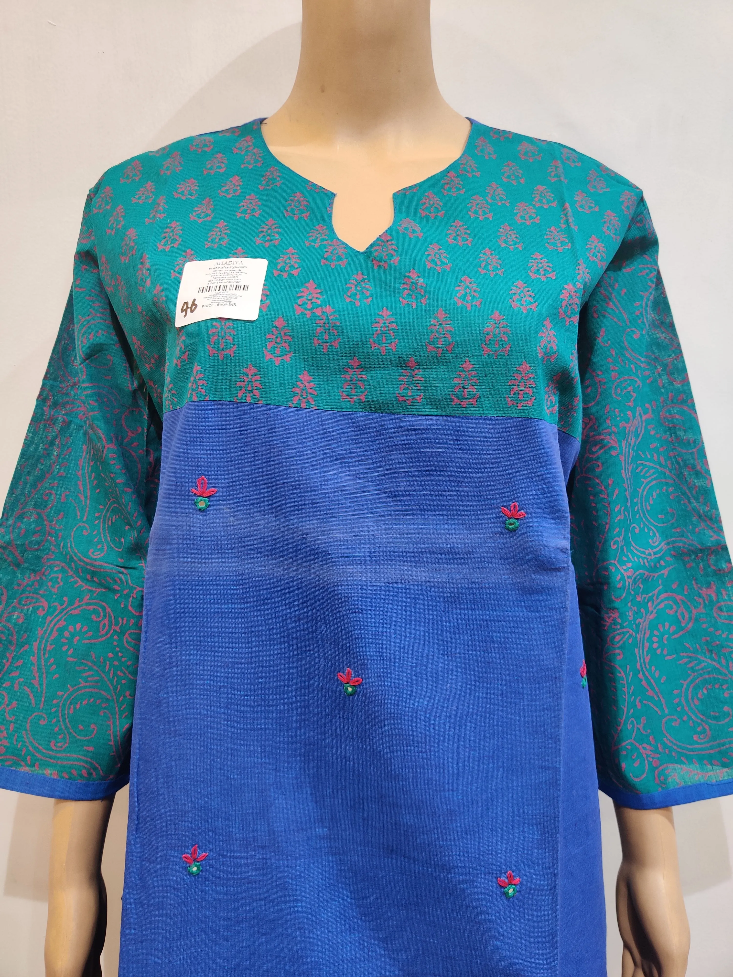 Fuchsia Kurti