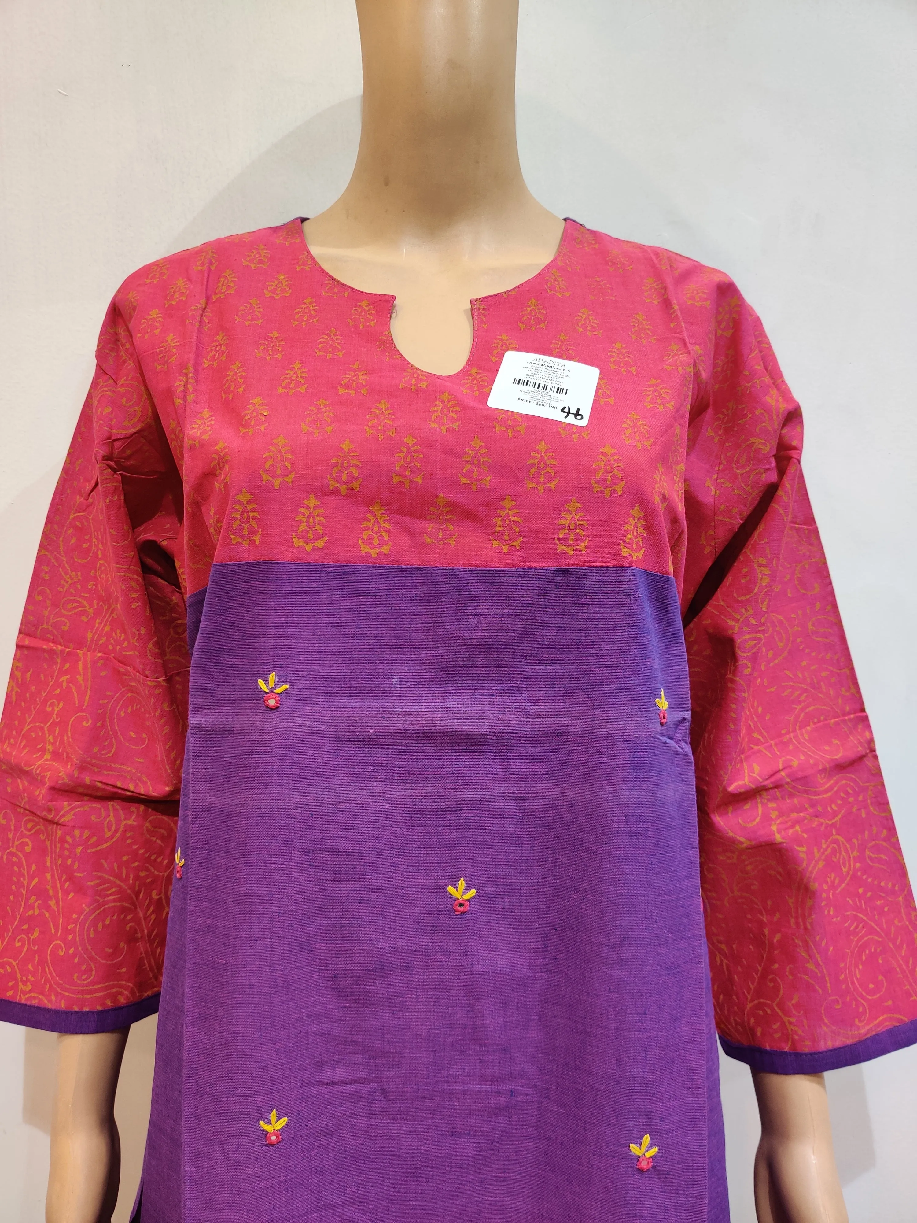 Fuchsia Kurti