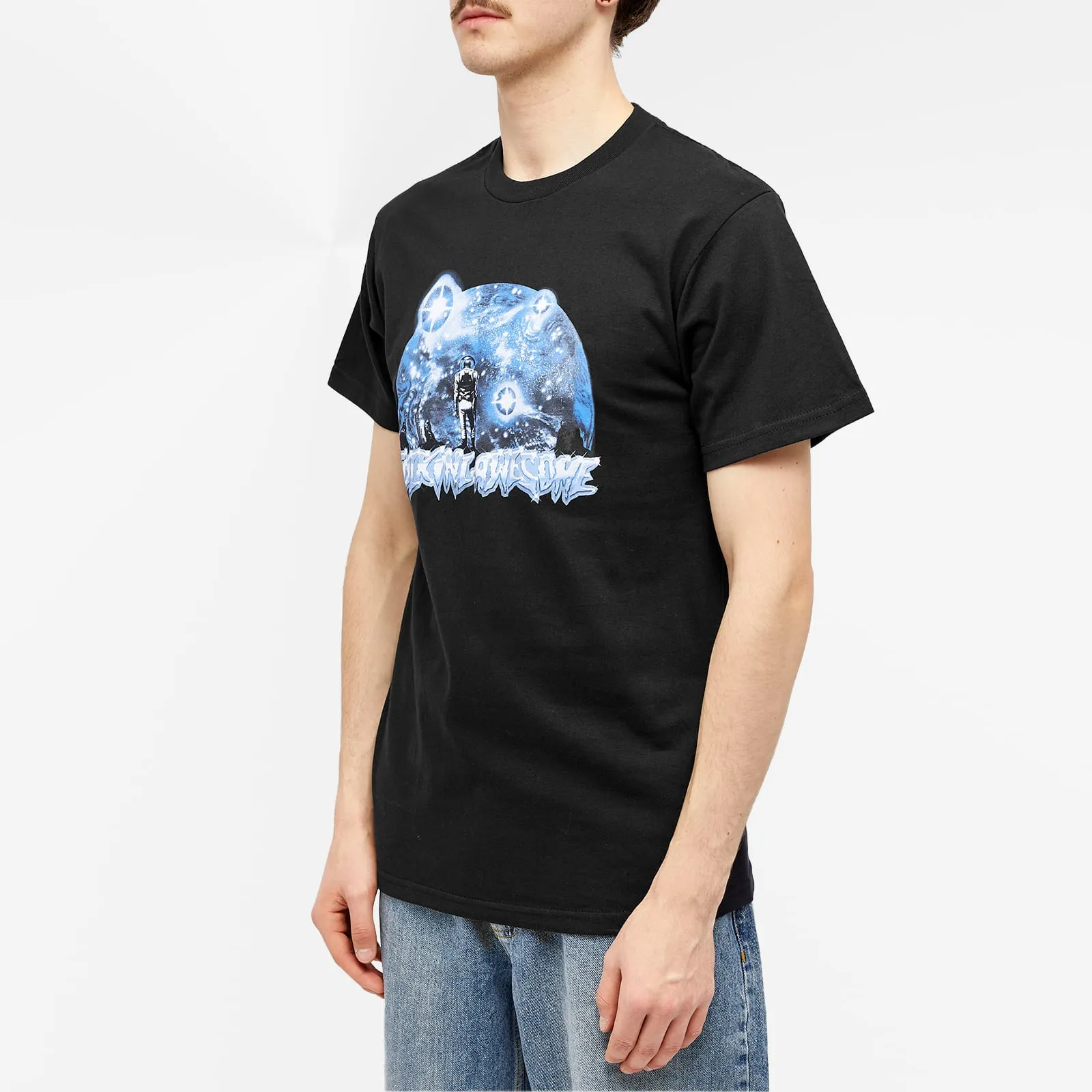 Fucking Awesome Spaceman T-shirt, black