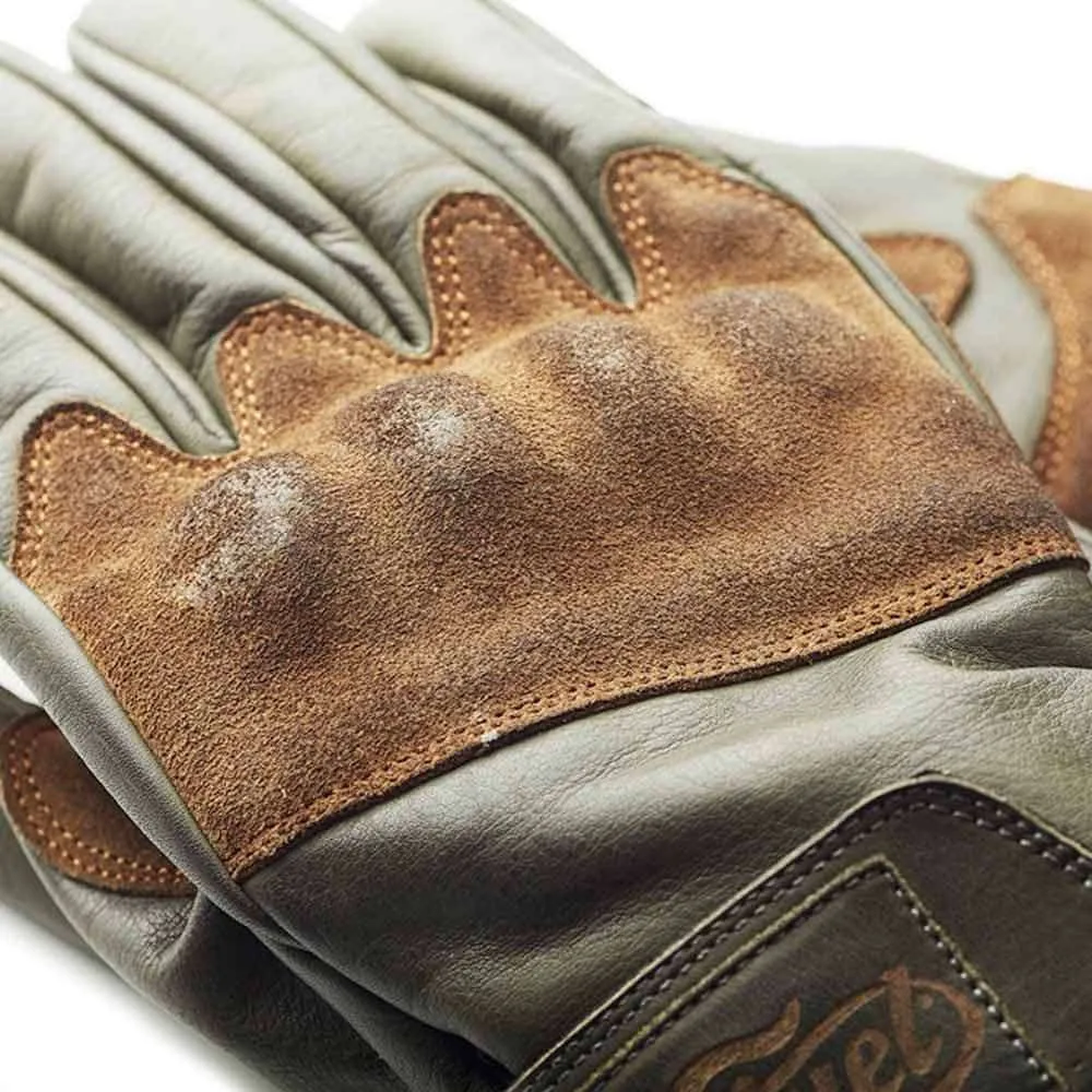 Fuel Rodeo Gloves - Olive Leather