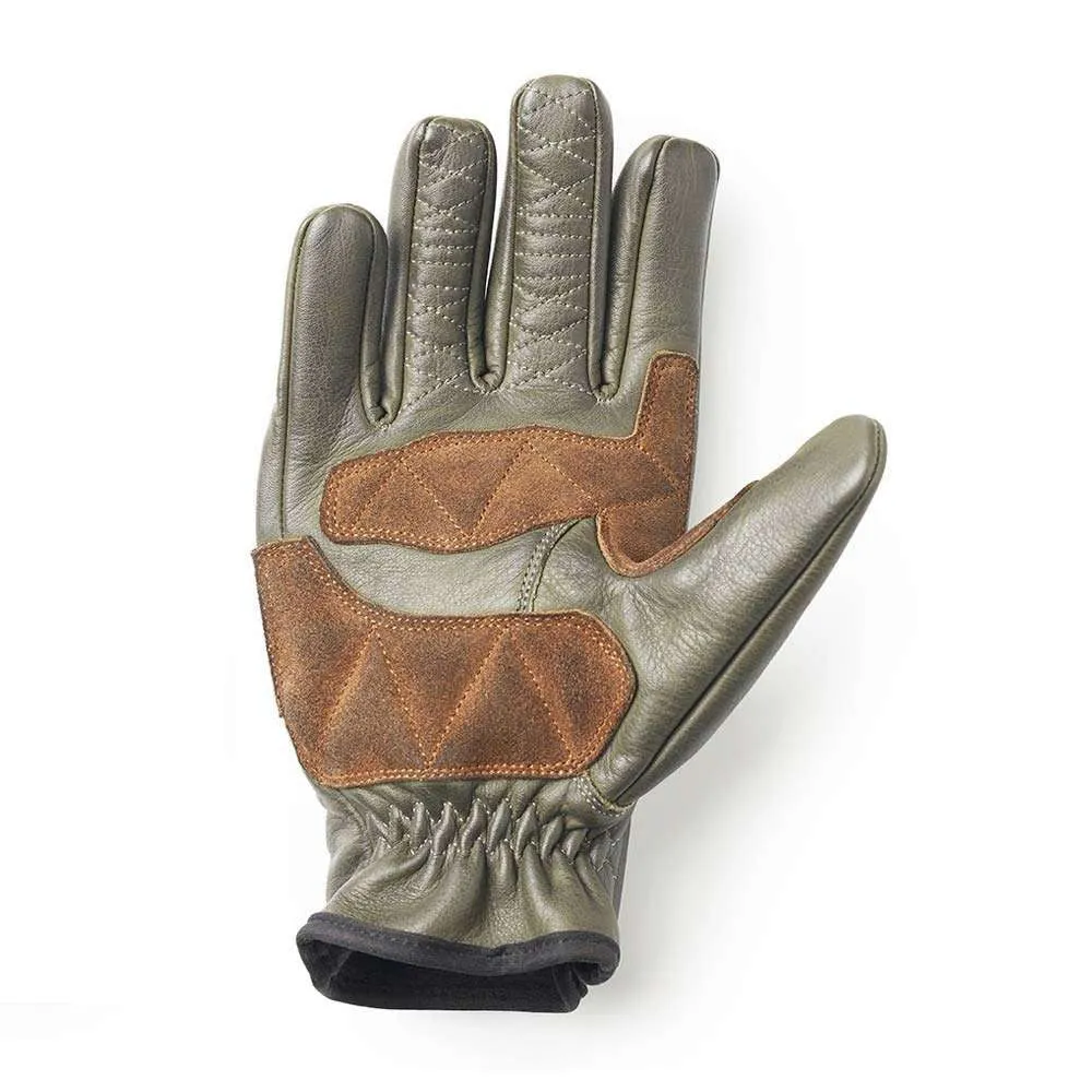 Fuel Rodeo Gloves - Olive Leather