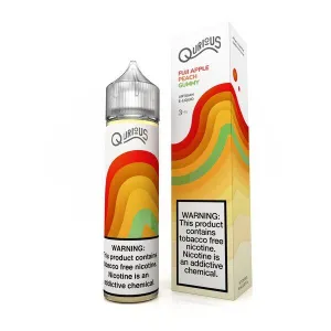 Fuji Apple Peach Gummy by Qurious Synthetic 60ml