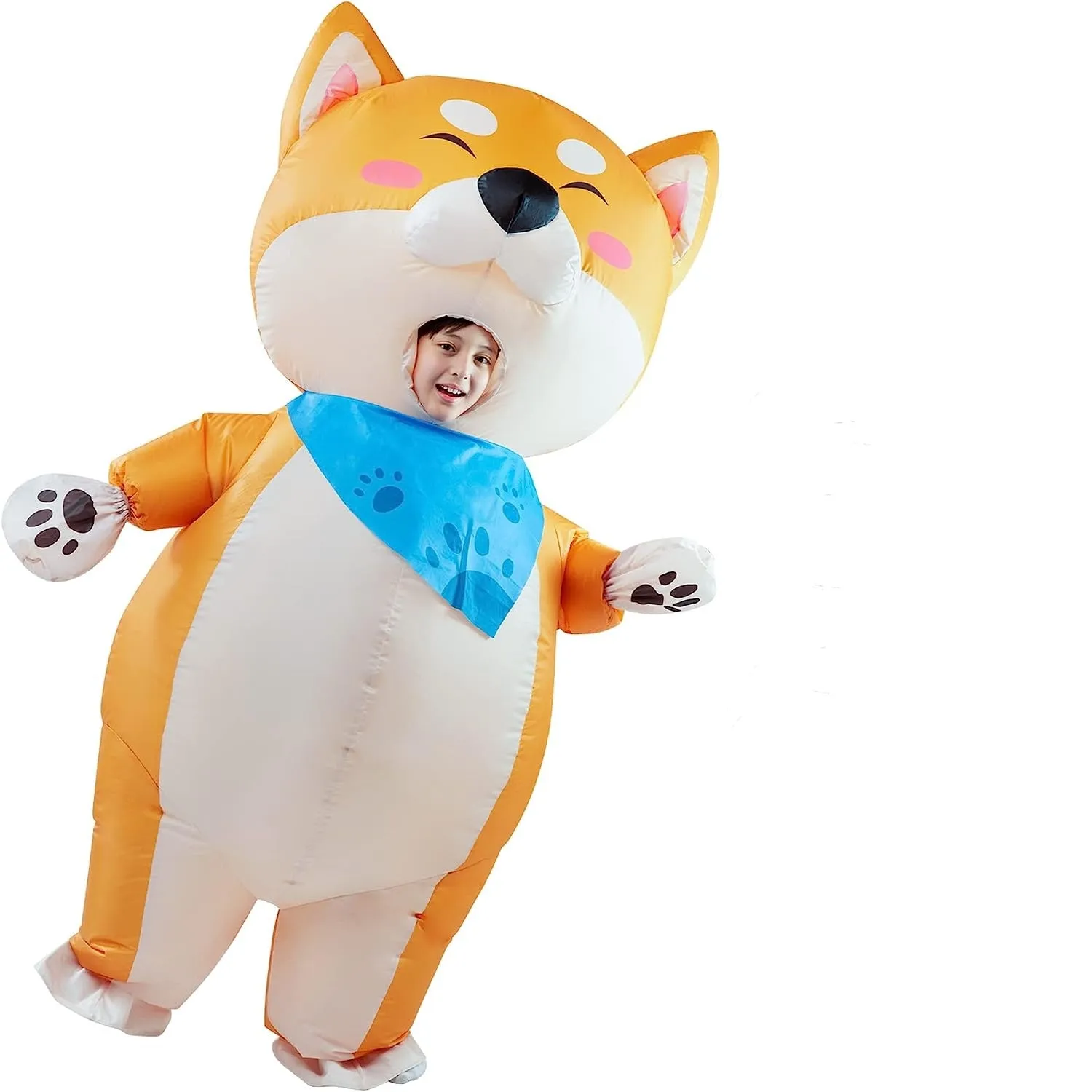 Full body Shiba Inu inflatable costume