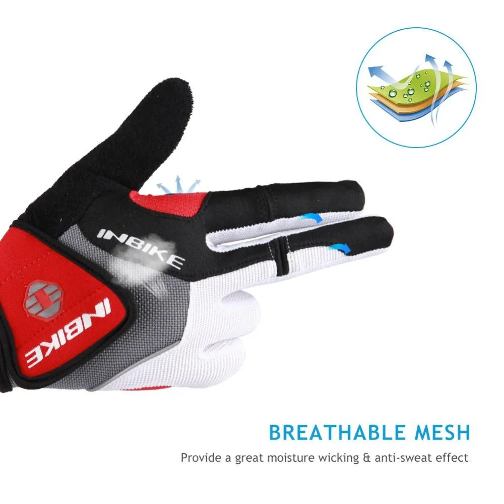 Full Finger GEL Padded Bicycle Gloves