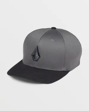 Full Stone Flexfit Hat - Asphalt Black