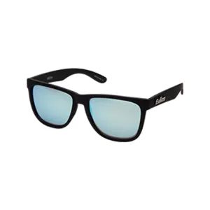 Fullon Sunglasses: FBL 043-2-BLK/BLU Mirror