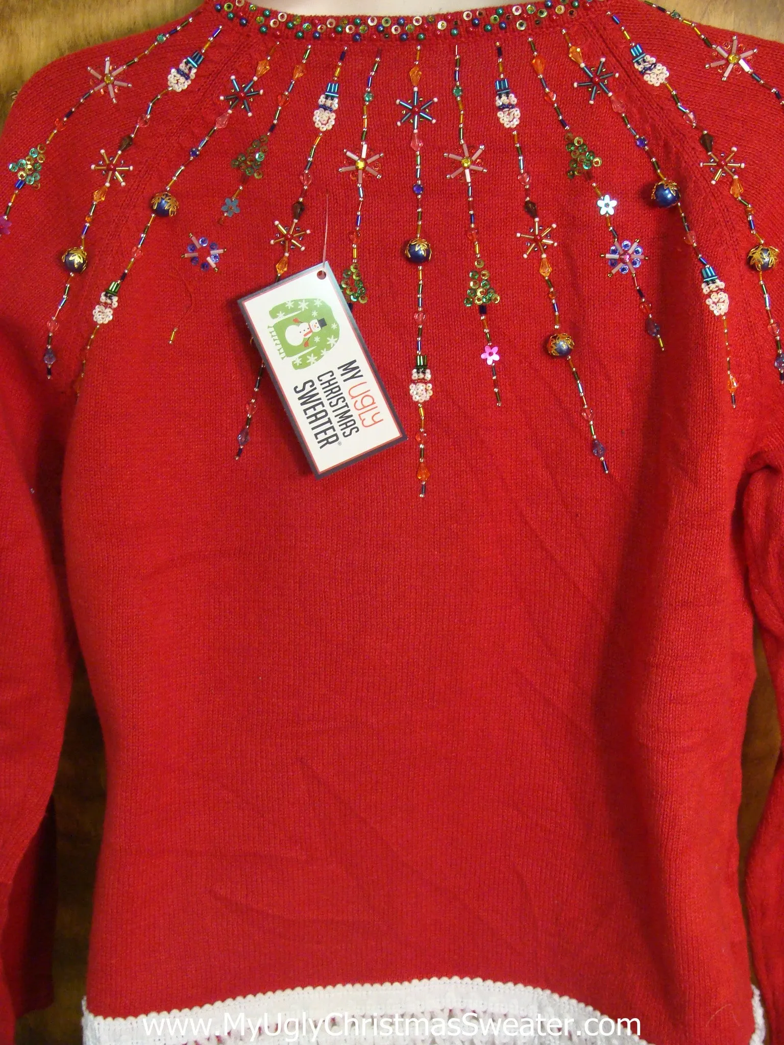 Fun Bling Ugly Xmas Sweater