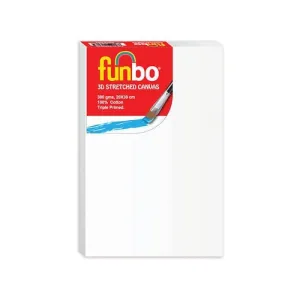 Funbo 380gm Stretched Canvas 50x50cm