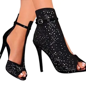 Funki Buys | Shoes | Women's Diamante Studded High Stilettos