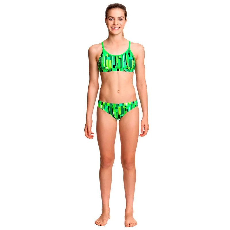 Funkita - Acid Rain - Girls Racerback Two Piece