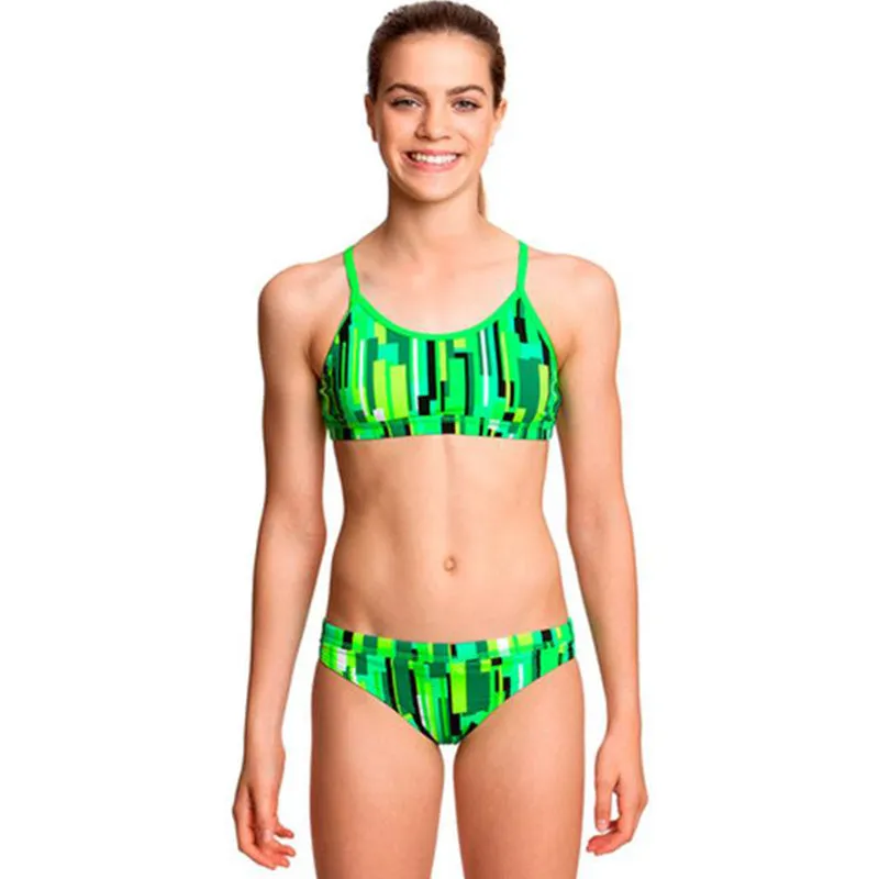 Funkita - Acid Rain - Girls Racerback Two Piece