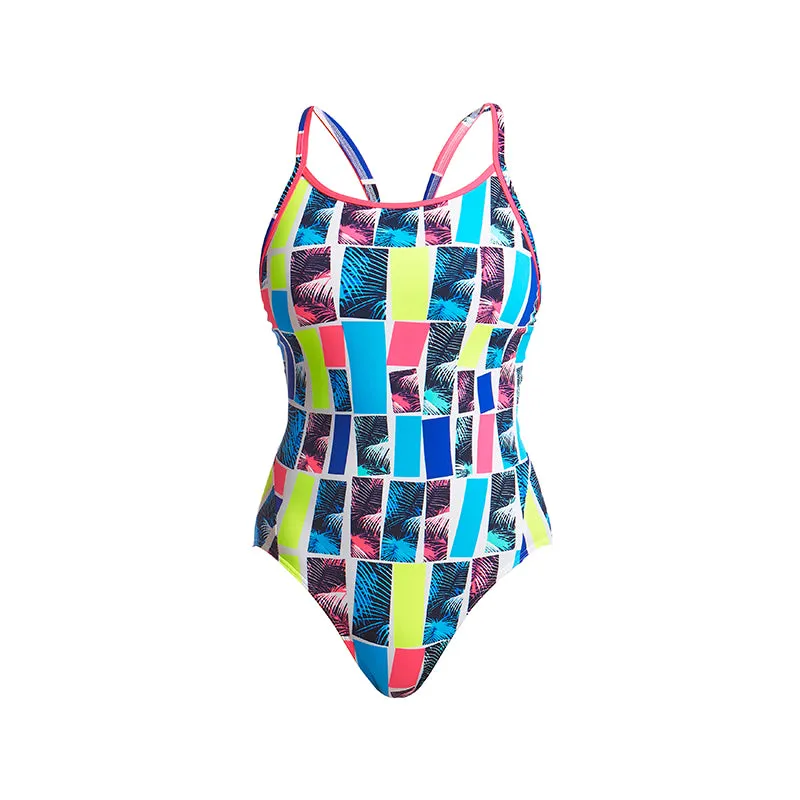 Funkita - Palm Bar - Ladies Diamond Back One Piece