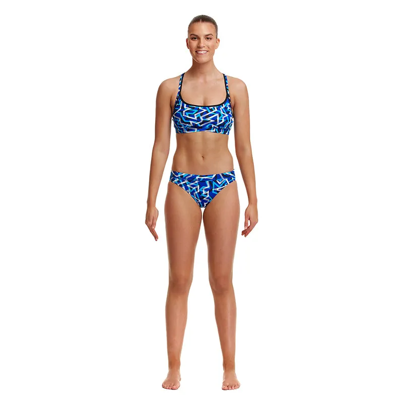 Funkita - Ticker Tape - Ladies Sports Brief