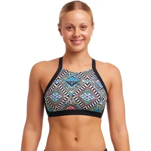 Funkita - Weave Please - Ladies Hi Light Swim Top