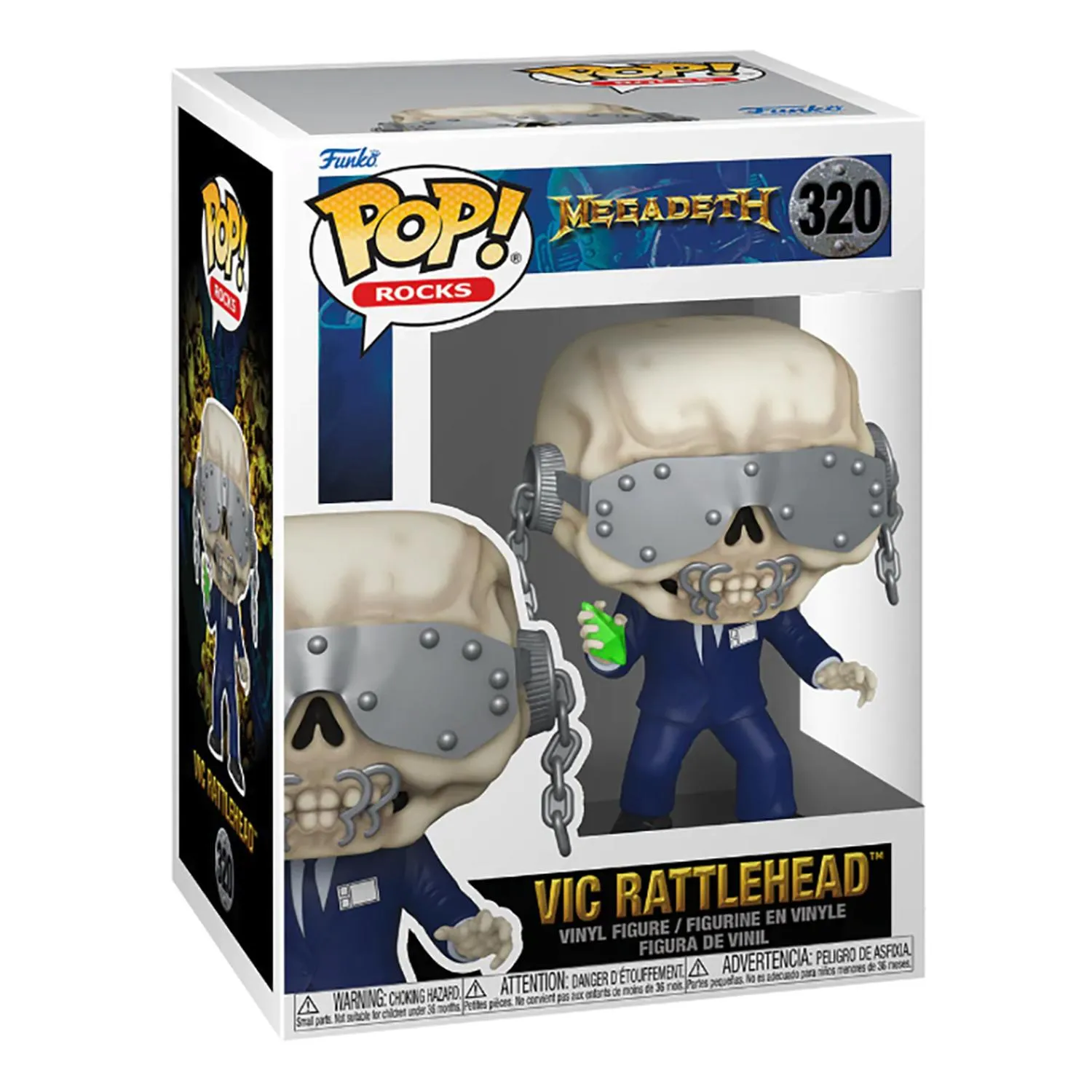 Funko Pop Vic Rattlehead 32 Megadeth