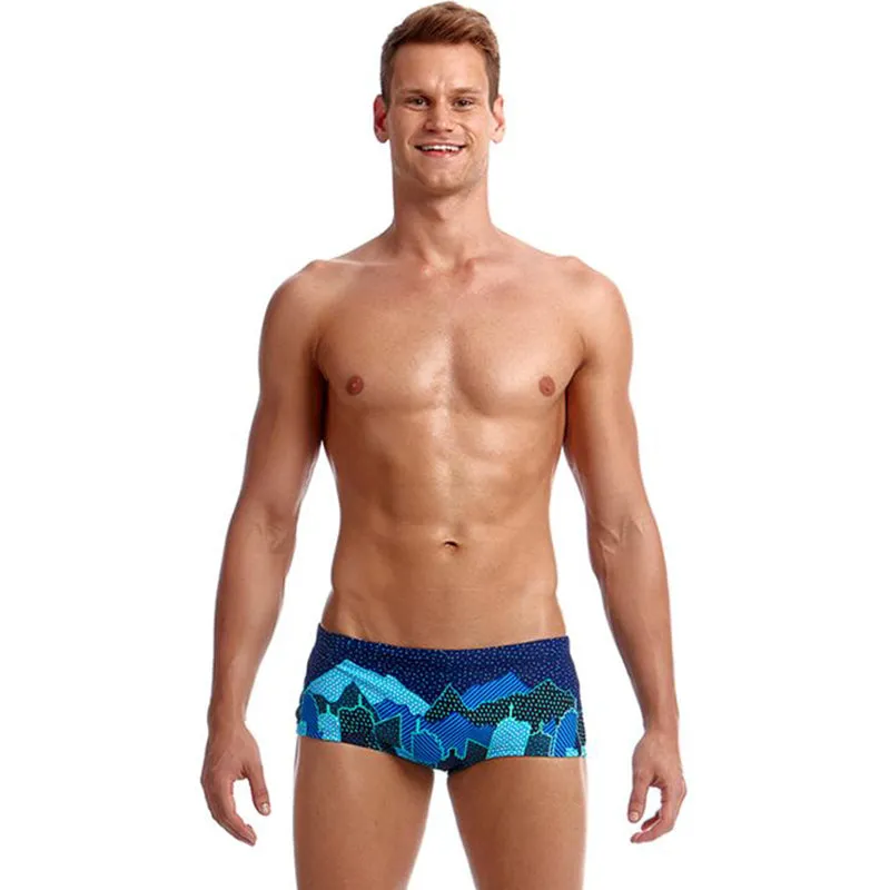 Funky Trunks - City Of Angels - Mens Plain Front Trunks