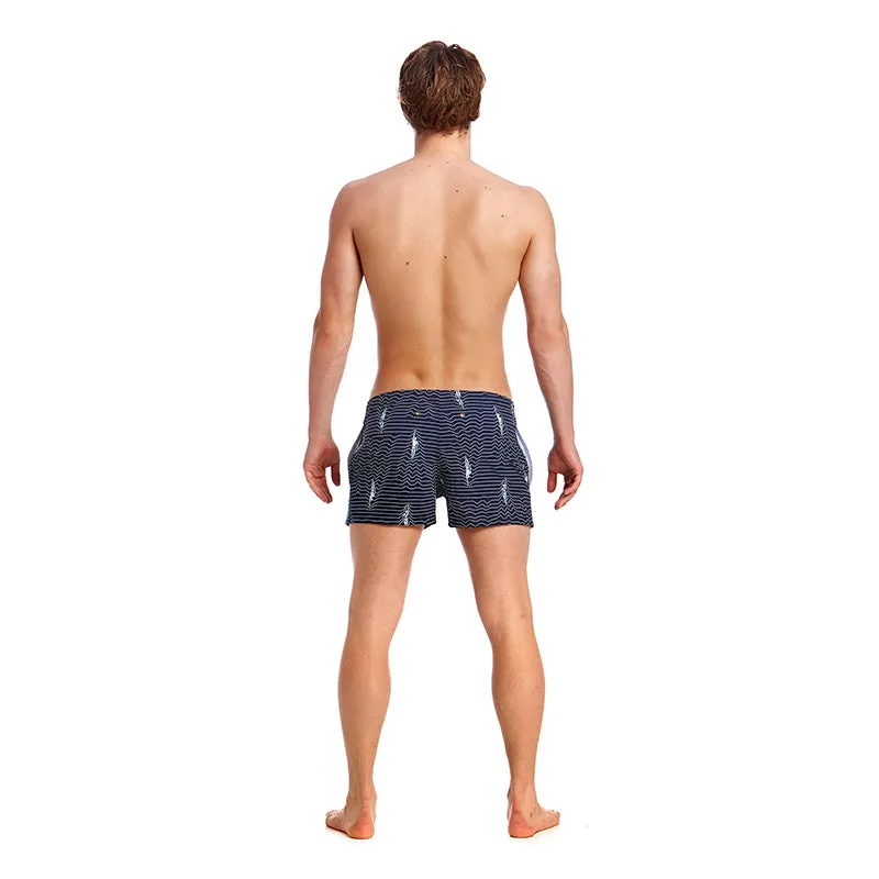 Funky Trunks - Deep Water Mens Shorty Shorts Short