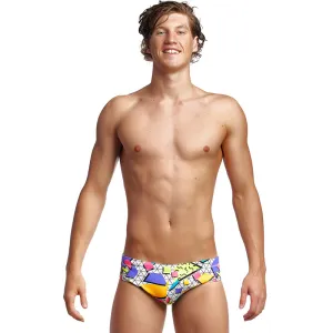 Funky Trunks - Jumbled Up - Mens Classic Briefs