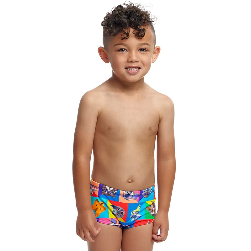 Funky Trunks - Rat Pack - Toddler Boys Printed Trunks