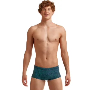 Funky Trunks - Ripples - Mens Plain Front Trunks