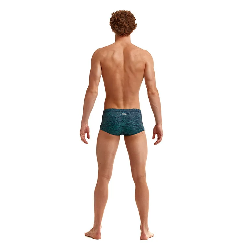 Funky Trunks - Ripples - Mens Plain Front Trunks