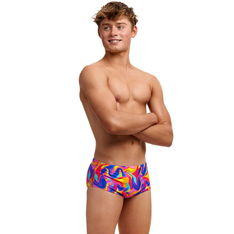 Funky Trunks - Summer Swirl - Boys Eco Sidewinder Trunks