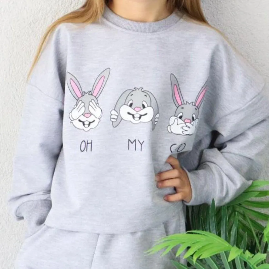 Funny Bunny Stylish Casual Set